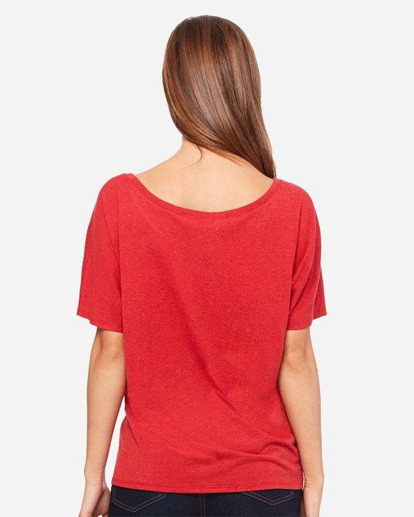 Bella+Canvas 8816 - Remera suelta simple para mujer 