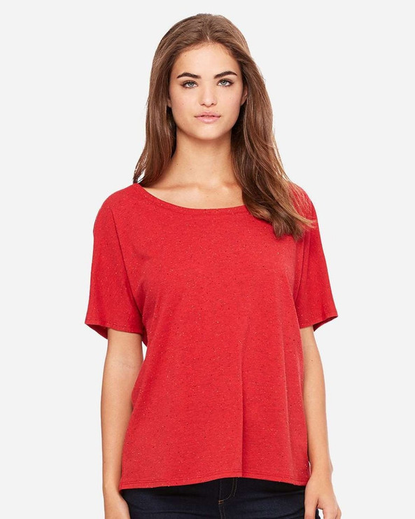 Bella+Canvas 8816 - Remera suelta simple para mujer 