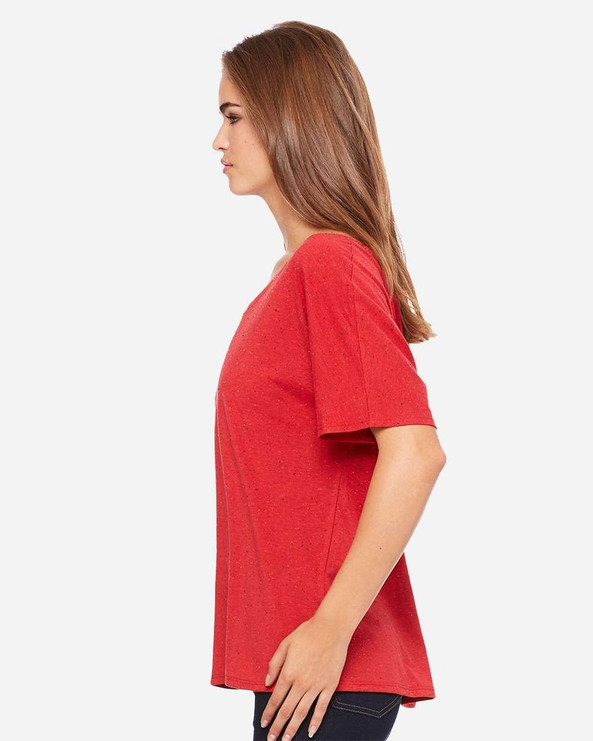 Bella+Canvas 8816 - Remera suelta simple para mujer 