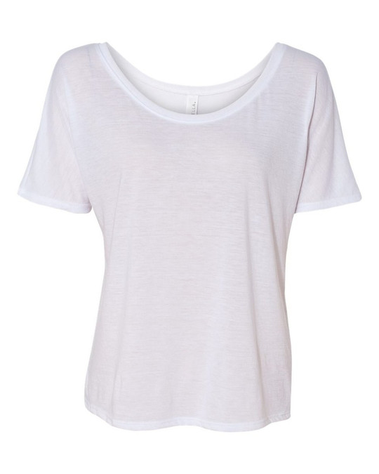 Bella+Canvas 8816 - Remera suelta simple para mujer