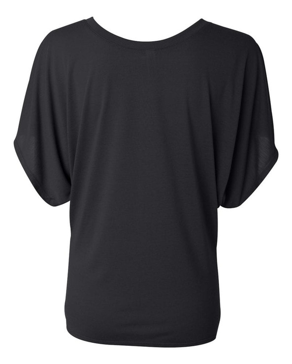 Bella+Canvas 8821 - Ladies' Flowy Draped Sleeve Dolman T-Shirt