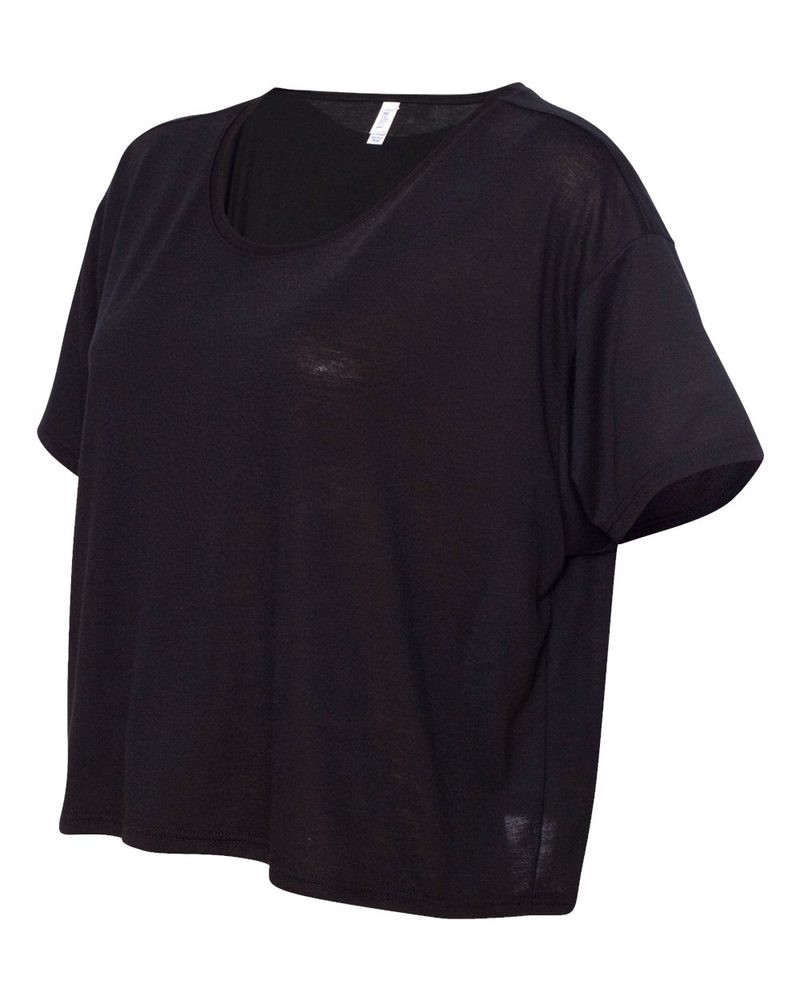 Bella+Canvas 8881 - Ladies' Flowy Boxy Cropped Crewneck T-Shirt