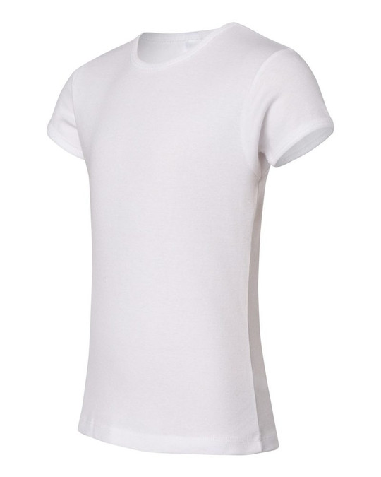 Bella+Canvas 9001 - Camiseta de Cuello Redondo de Manga Corta de Bebé para Niñas