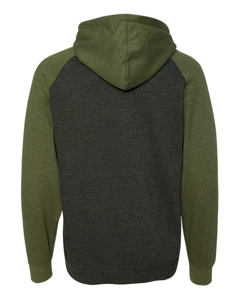Independent Trading Co. IND40RP - Raglan Hooded Pullover