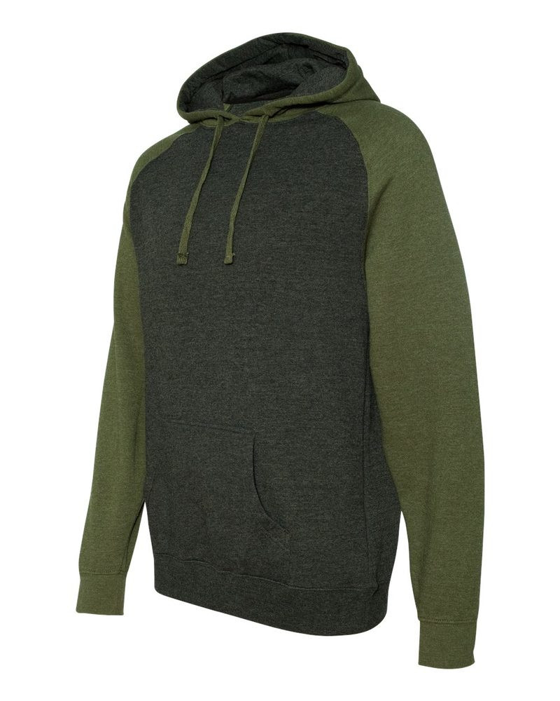 Independent Trading Co. IND40RP - Raglan Hooded Pullover
