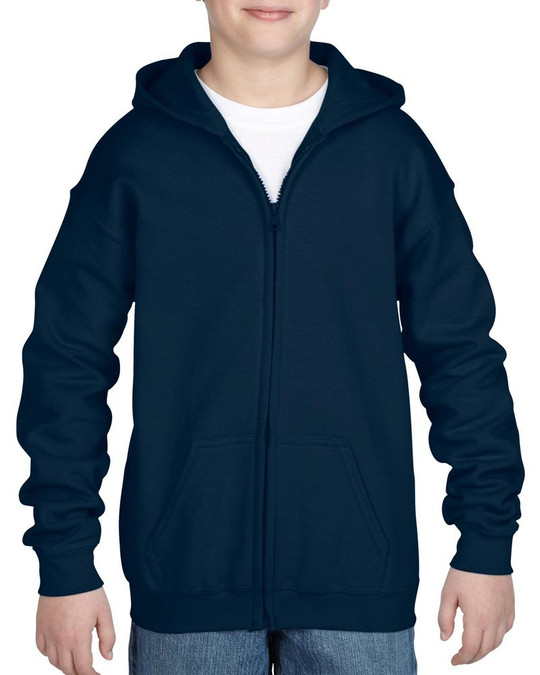 Gildan 18600B - Heavy Blend™ Youth Full-Zip Hooded Sweatshirt