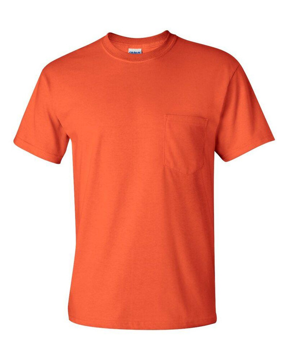 Gildan 2300 - Venta al por mayor de remera Ultra Cotton con bolsilllo