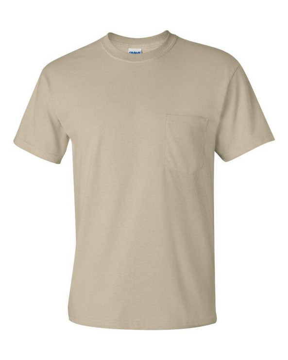 Gildan 2300 - Venta al por mayor de remera Ultra Cotton con bolsilllo