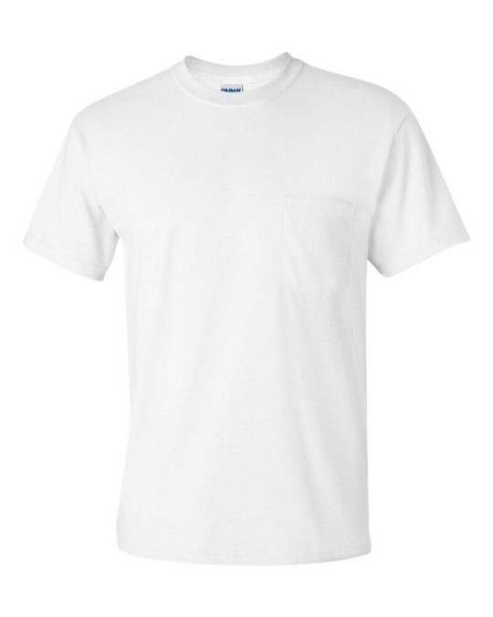 Gildan 2300 - Venta al por mayor de remera Ultra Cotton con bolsilllo