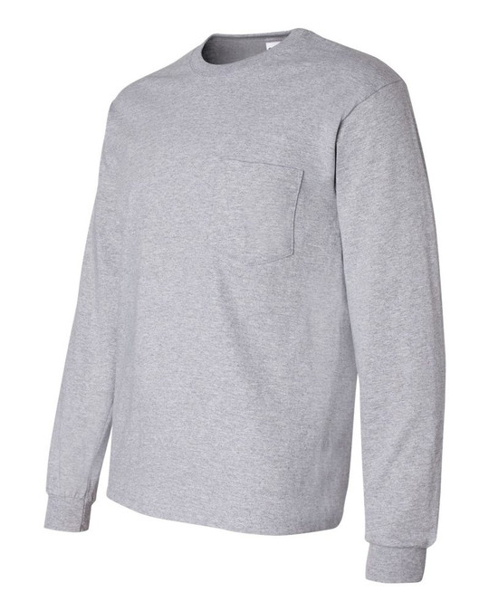 Gildan 2410 - T-shirt à manches longues Ultra Cotton™ avec une poche