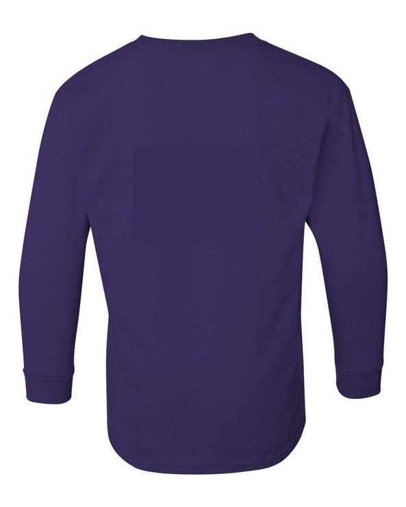Gildan 5400B - Remera manga larga Heavy Cotton para jóvenes 