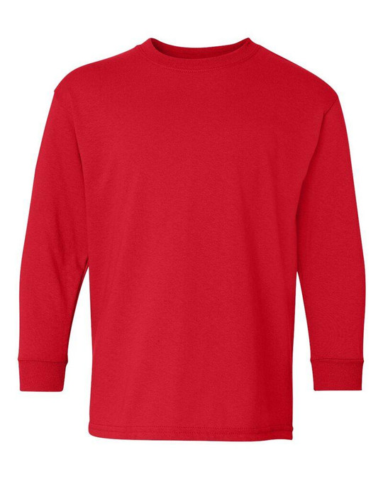 Gildan 5400B - Remera manga larga Heavy Cotton para jóvenes