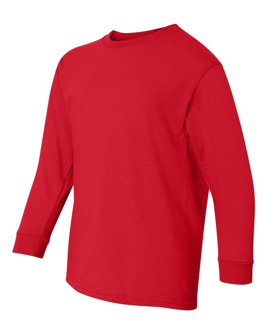 Gildan 5400B - Remera manga larga Heavy Cotton para jóvenes