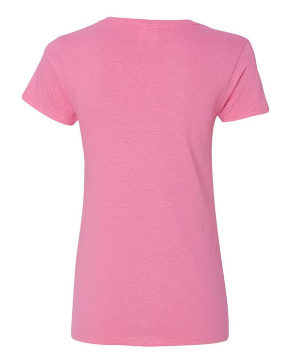 Gildan 5V00L - Ladies' Heavy Cotton V-Neck T-Shirt with Tearaway Label
