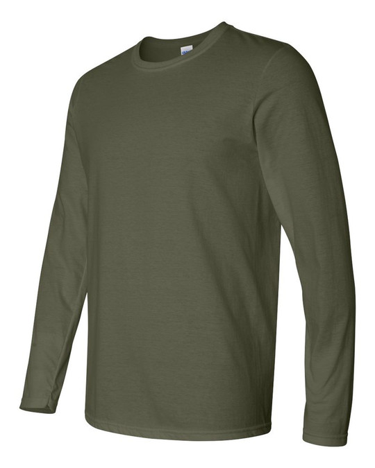 Gildan 64400 -  Remera de manga larga suave