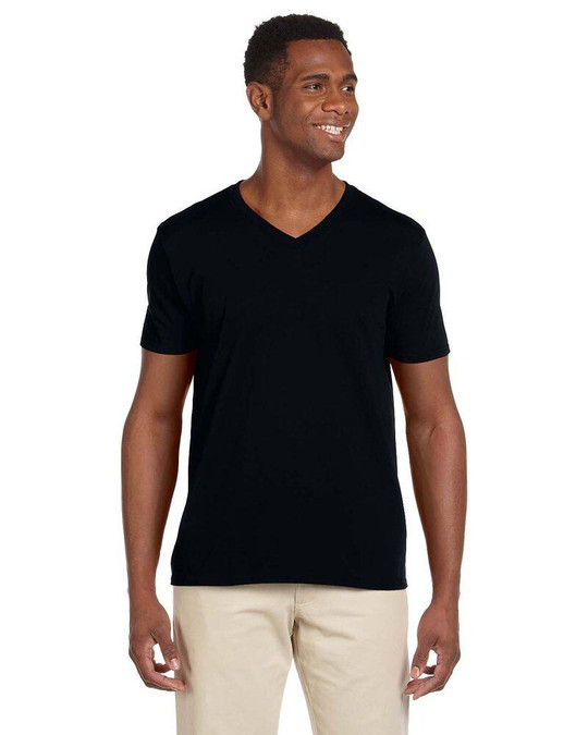 Gildan 64V00 - T-shirt à col en V Softstyle