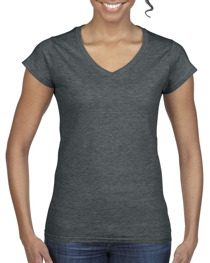 Gildan 64V00L - Ladies' Softstyle V-Neck T-Shirt