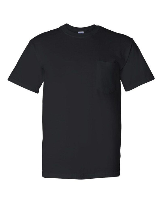 Gildan 8300 - Venta al por mayor de remera DryBlend 50/50 con bolsillo