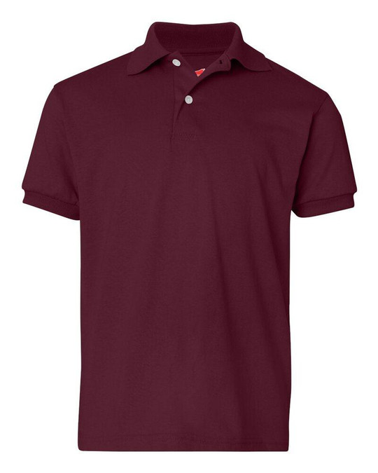 Hanes 054Y - Camiseta Deportiva Juvenil 50/50