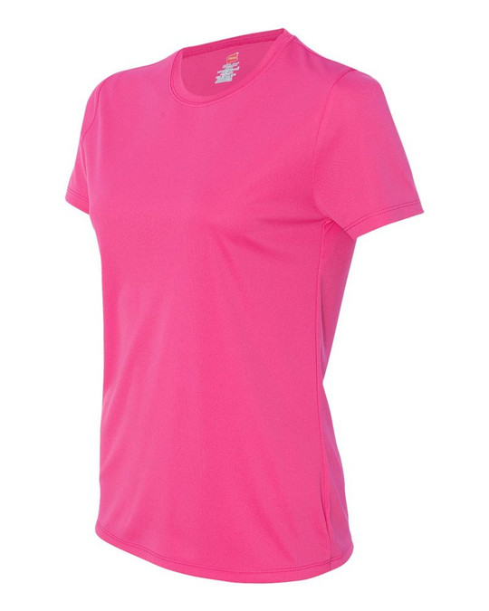 Hanes 4830 - Camiseta de Manga Corta de Rendimiento Cool Dri®