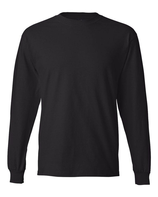 Hanes 5186 - Camiseta de Manga Larga Beefy-T®