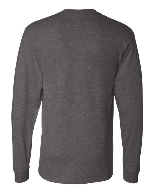 Hanes 5186 - Camiseta de Manga Larga Beefy-T®