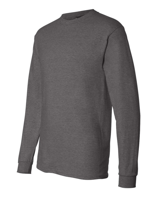 Hanes 5186 - Camiseta de Manga Larga Beefy-T®