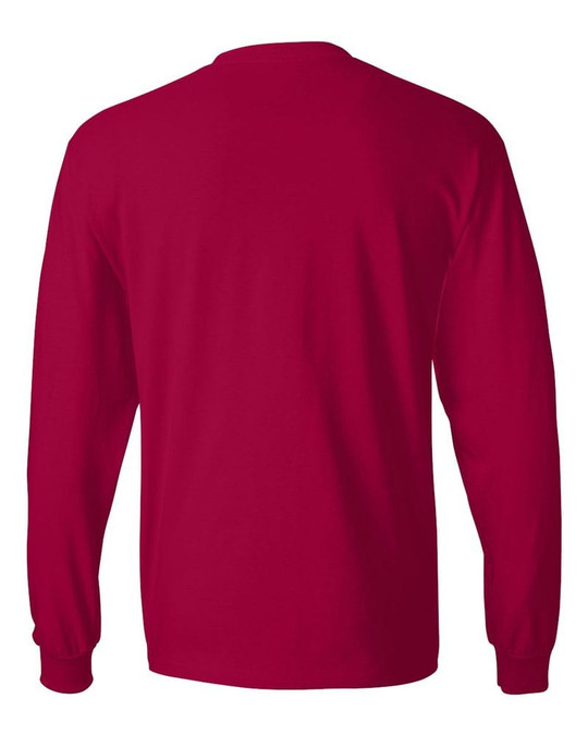Hanes 5186 - Camiseta de Manga Larga Beefy-T®