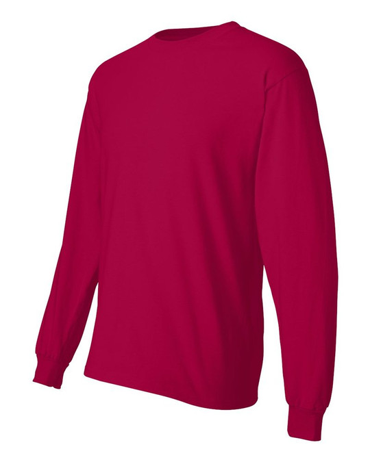 Hanes 5186 - Camiseta de Manga Larga Beefy-T®