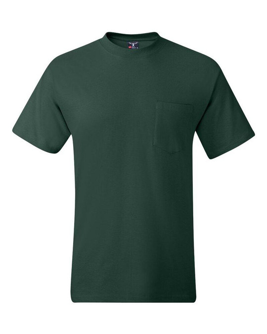 Hanes 5190 - Beefy-T® con un bolsillo