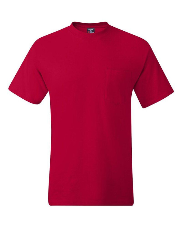 Hanes 5190 - Beefy-T® with a Pocket