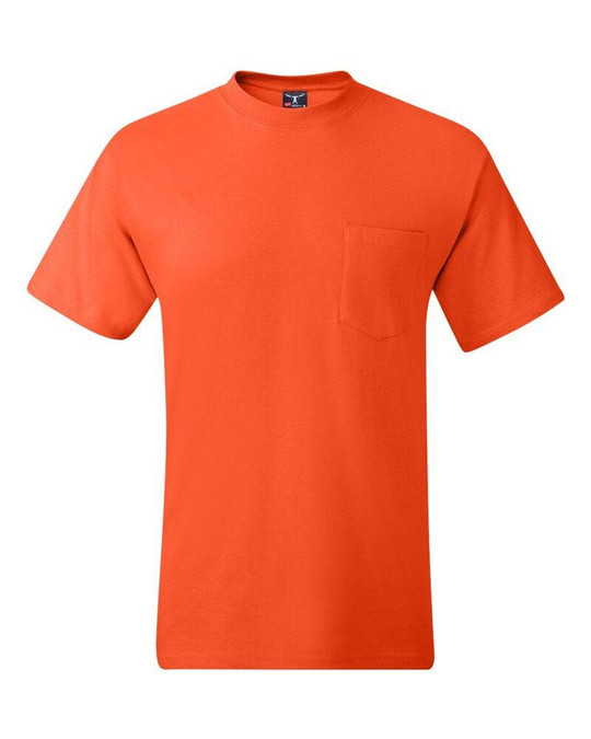 Hanes 5190 - Beefy-T® con un bolsillo