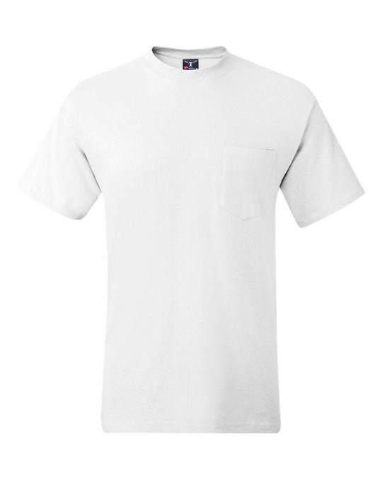 Hanes 5190 - Beefy-T® con un bolsillo