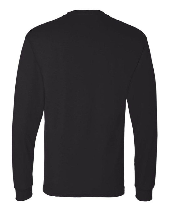 Hanes 5286 - Camiseta de Manga Larga ComfortSoft® Heavyweight