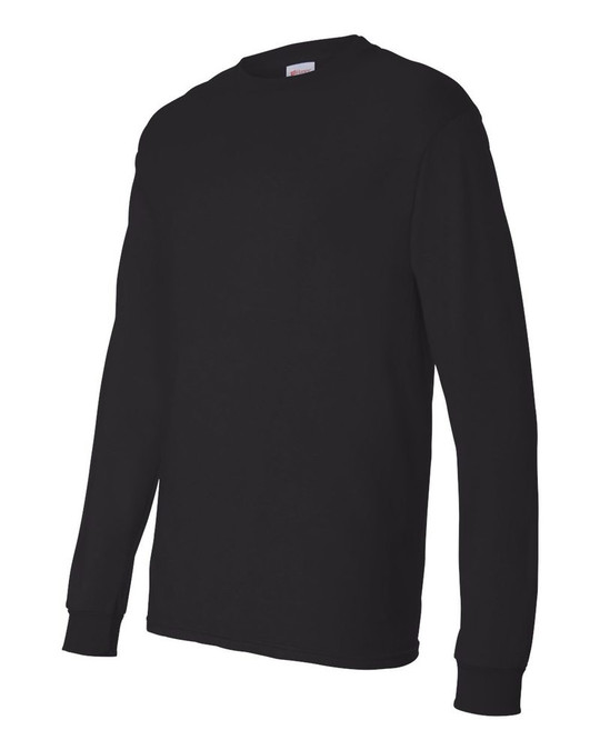Hanes 5286 - Camiseta de Manga Larga ComfortSoft® Heavyweight