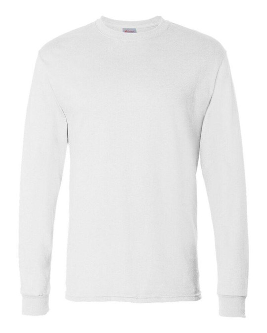 Hanes 5286 - Camiseta de Manga Larga ComfortSoft® Heavyweight
