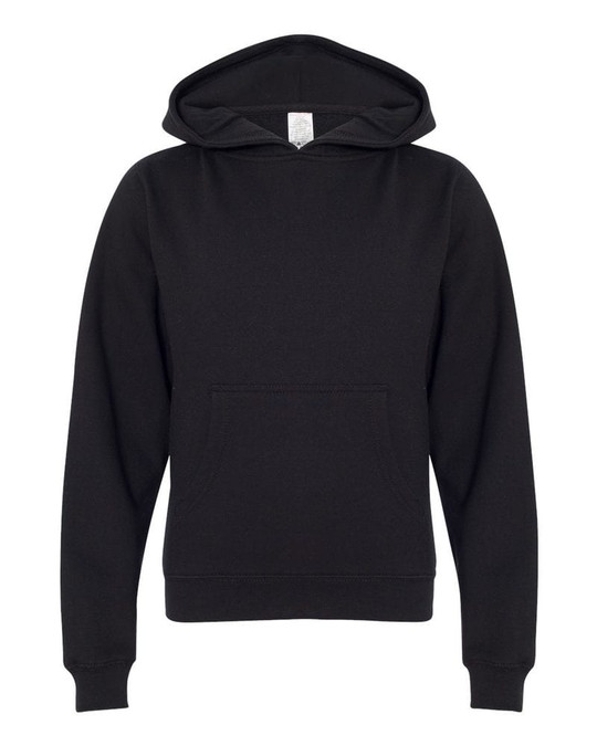 Independent Trading Co. SS4001Y - Sudadera con capucha de peso medio para jóvenes
