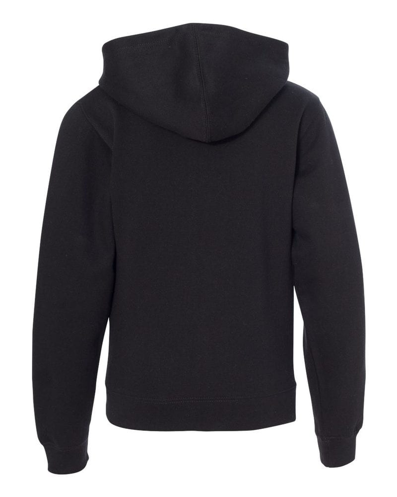 Independent Trading Co. SS4001YZ - Sudadera con capucha y cierre completo de peso medio para jóvenes