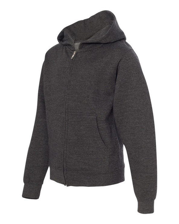 Independent Trading Co. SS4001YZ - Youth Midweight Full-Zip Hooded Sweatshirt