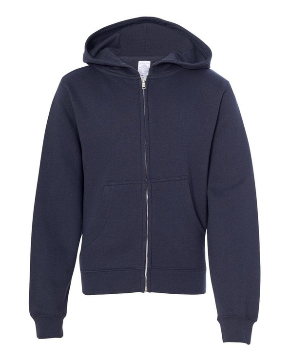Independent Trading Co. SS4001YZ - Youth Midweight Full-Zip Hooded Sweatshirt