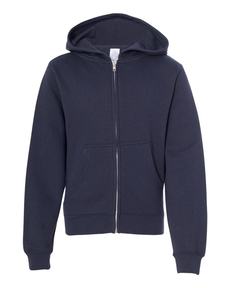 Independent Trading Co. SS4001YZ - Youth Midweight Full-Zip Hooded Sweatshirt
