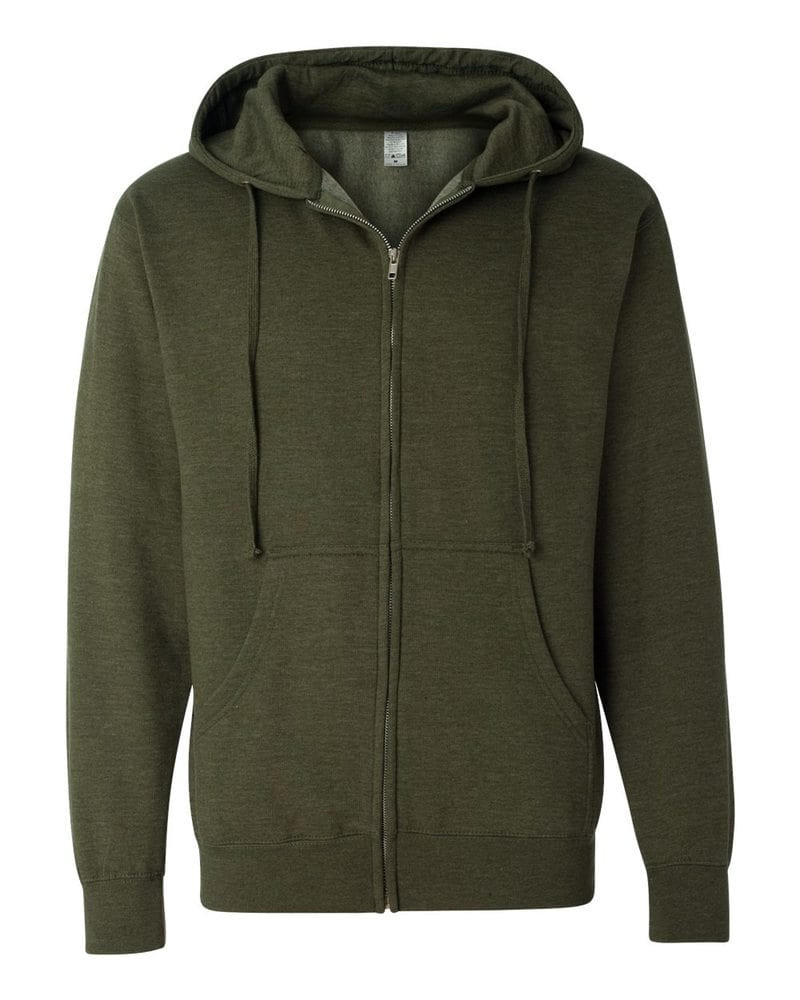 Independent Trading Co. SS4500Z - Midweight Full-Zip Hooded Sweatshirt
