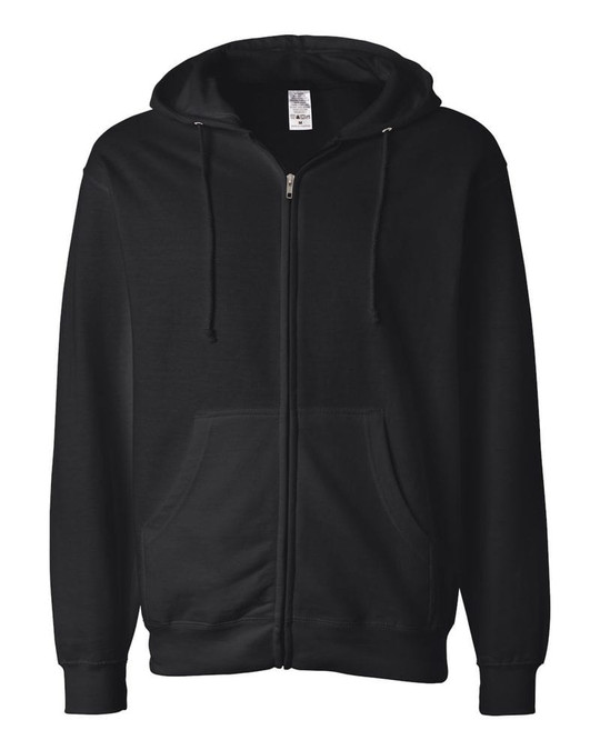 Independent Trading Co. SS4500Z - Sudadera con capucha de peso medio y cierre completo
