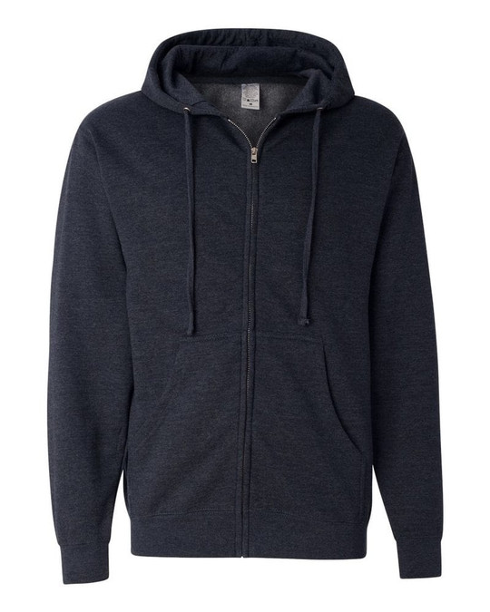 Independent Trading Co. SS4500Z - Sudadera con capucha de peso medio y cierre completo