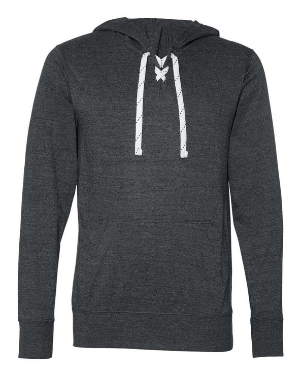J. America 8231 - Sport Lace Jersey Hooded Pullover T-Shirt