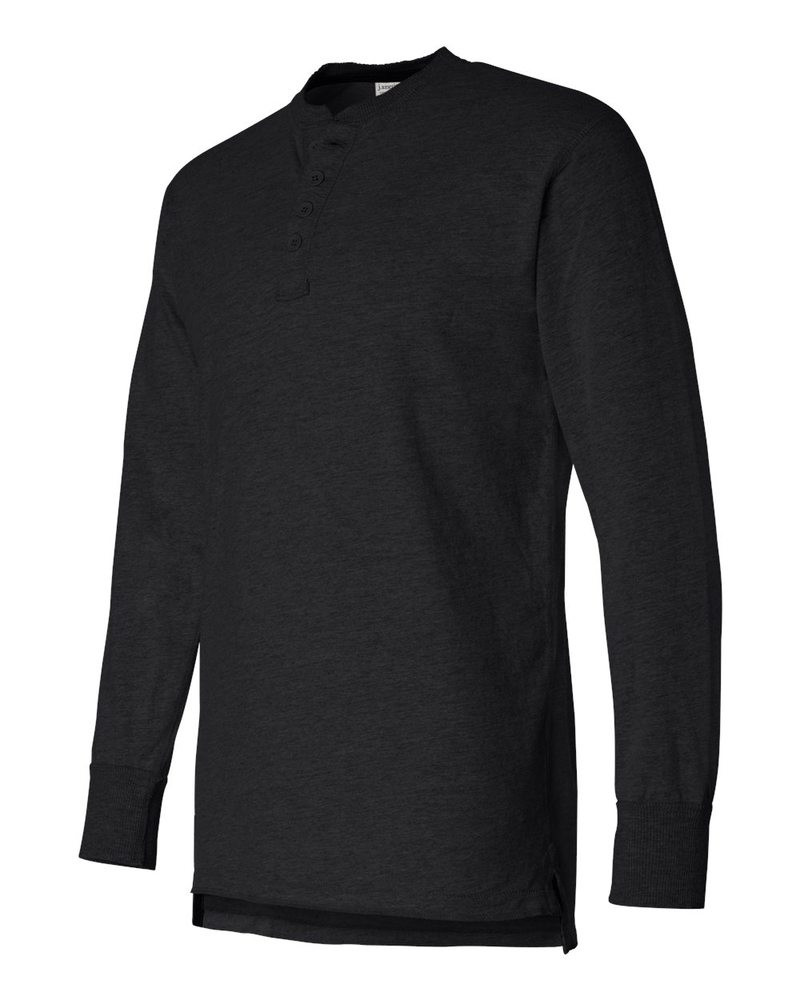 J. America 8244 - Vintage Brushed Jersey Henley