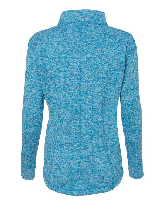 J. America 8617 - Sudadera Polar Cósmica con Cremallera de Cuarto de Longitud