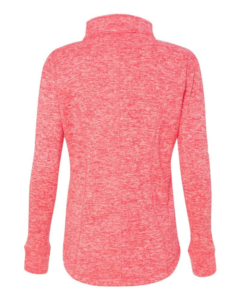 J. America 8617 - Ladies' Cosmic Fleece Quarter Zip Pullover