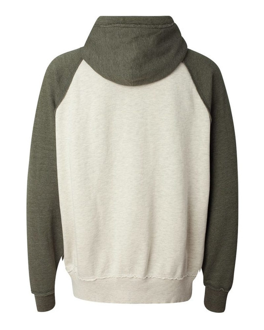 J. America 8885 - Sudadera con Capucha Vintage Heather