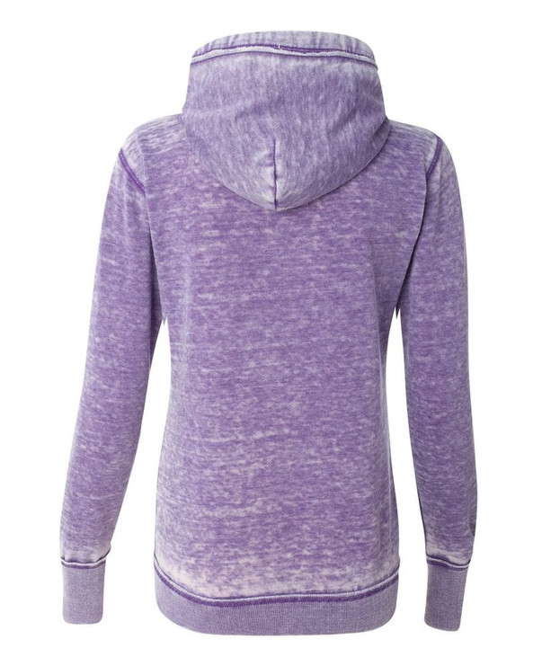 J. America 8913 - Ladies' Zen Fleece Full-Zip Hooded Sweatshirt